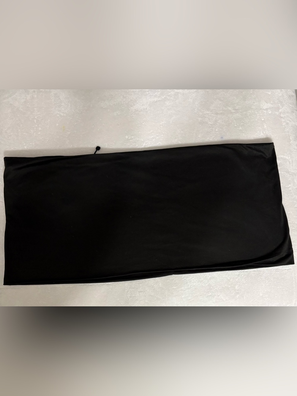 Beyond Yoga Infinity Scarf Black with Zipper Pocket